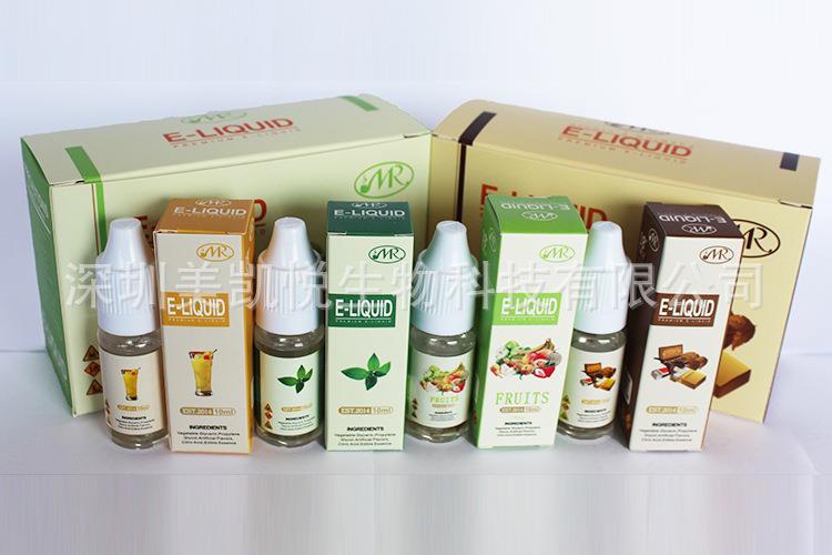 e liquid flavors with nicotine